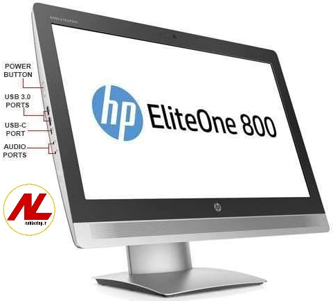 آل این وان استوک اچ پی HP EliteOne 800 G2| پردازنده intel core i5 | رم 8 | هارد 256 | 24 اینچ فول اچ دی