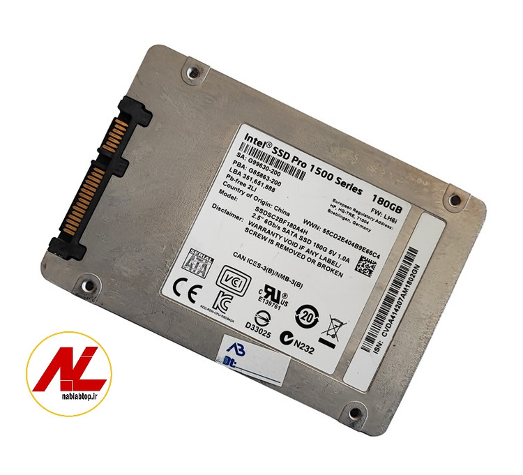 حافظه اس اس دی 2.5 اینچی 180 گیگا بایت برند اینتل مدل LH6i
