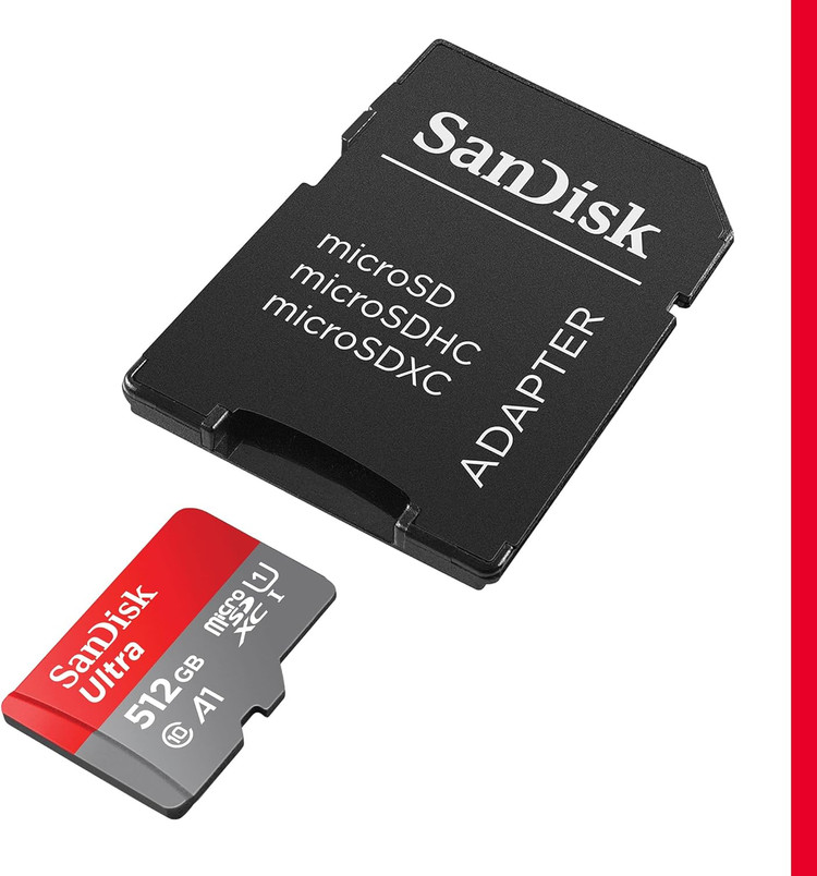 کارت حافظه microSDHC سن دیسک مدل Ultra A1 ظرفیت 512 گیگابایت
