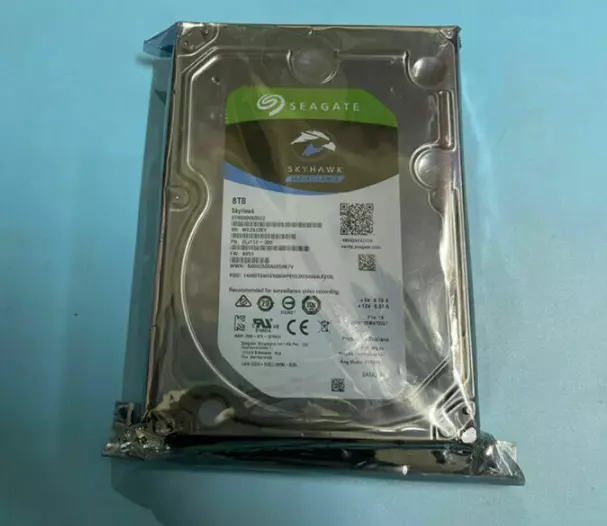 هارددیسک 8 ترا بایت سیگیت اسکای هاوک مدل ST8000VX0022 سایز 3.5 اینچ .