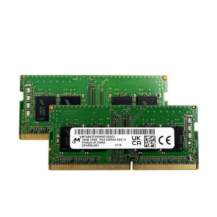 رم لپ تاپ 16 گیگابایت DDR4 باس 3200 برند میکرون مدل 3G2E2 تایمینگ CL22