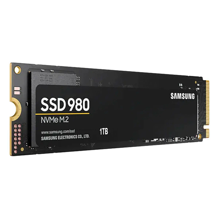 حافظه اس اس دی m2 سایز 2280 ظرفیت یک ترا بایت برند سامسونگ مدل SSD 980 NVME