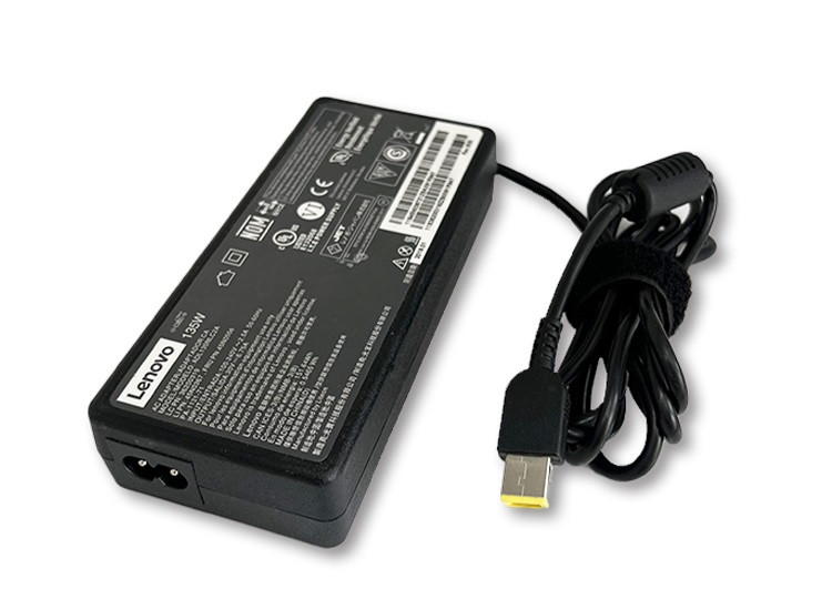 شارژر اورجینال استوک لپ تاپ لنوو 135 وات USB