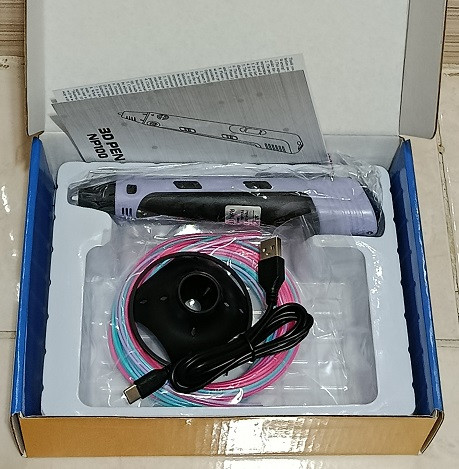 قلم سه بعدی دارای نمایشگر همراه فیلامنت برند 3DPEN مدل NP100