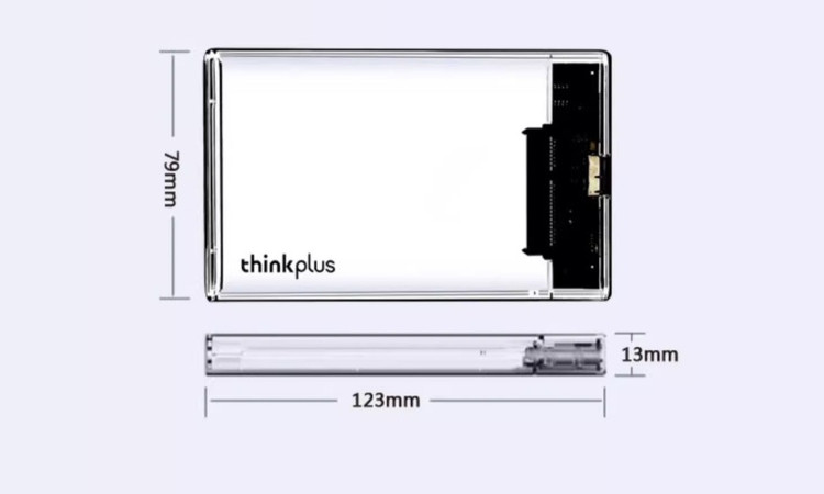 باکس هارد اکسترنال برند لنوو مدل thinkplus K01-A