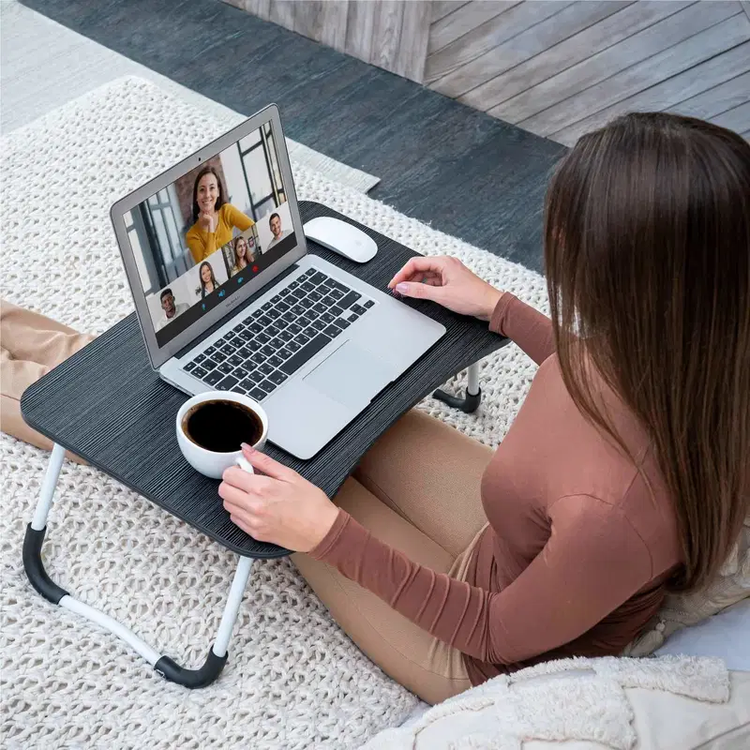 میز لپ تاپ تاشو و قابل حمل، جنس وارداتی با کیفیت و سبک، سایز 40*60