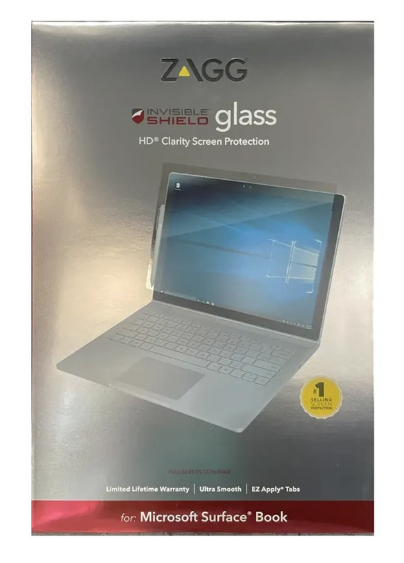 گلس محافظ صفحه نمایش سرفیس بوک ( 1 تا 3 ) برند ZAGG مدل SB1GLS-F00